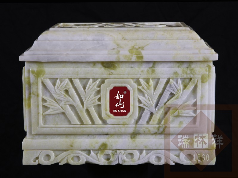 平安结【蓝田玉】