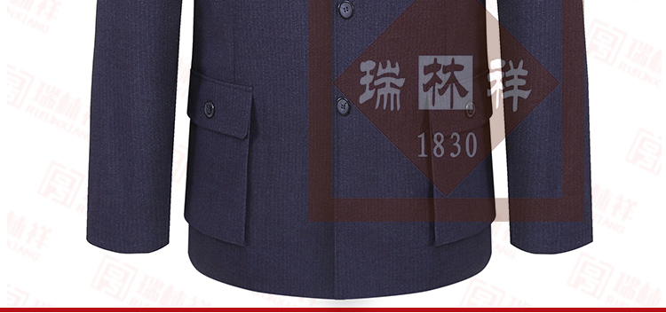瑞林祥寿衣7号中山装2800套系_03