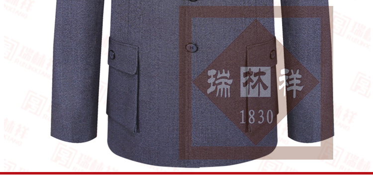 瑞林祥寿衣11号中山装4800套系_03